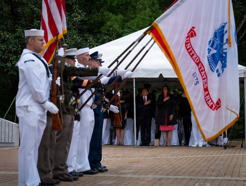 Navy Secretary returns to EOD school