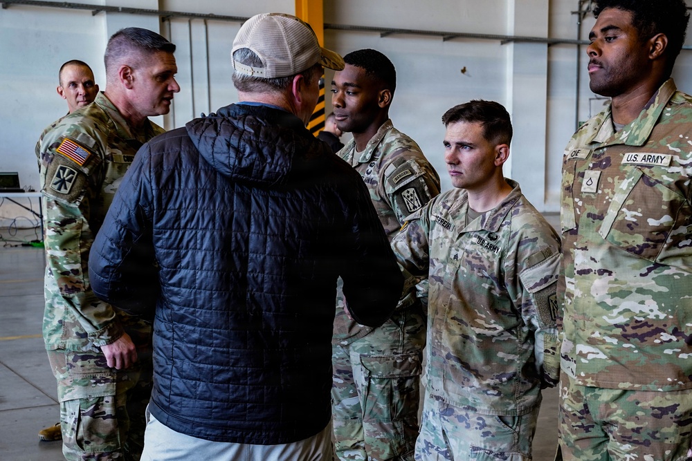 SECARMY visits 10th AAMDC and 12th CAB in Ansbach, Germany