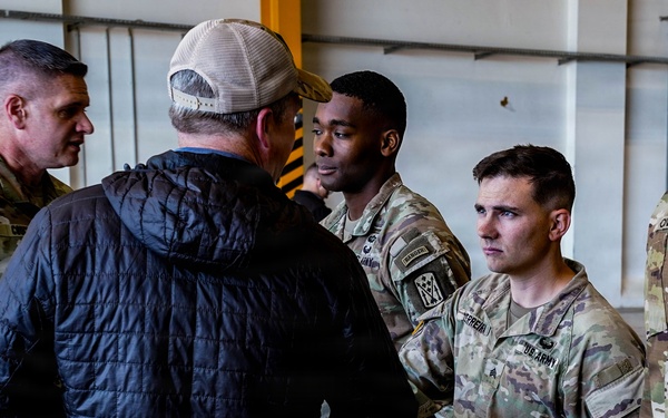 SECARMY visits 10th AAMDC and 12th CAB in Ansbach, Germany
