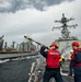 USS Gridley Conducts Underway Replenishment With USNS Patuxent