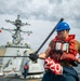 USS Gridley Conducts Underway Replenishment With USNS Patuxent