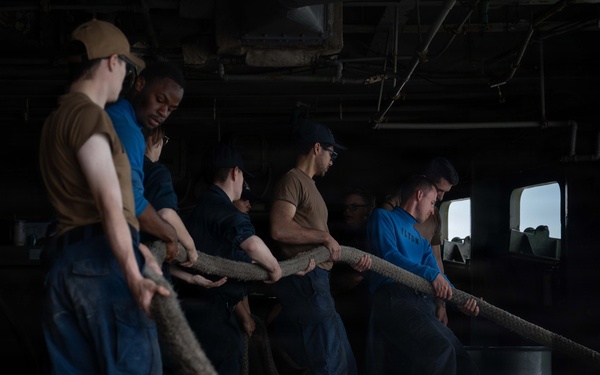 IKE returns to Naval Station Norfolk after conducting Sea Trials