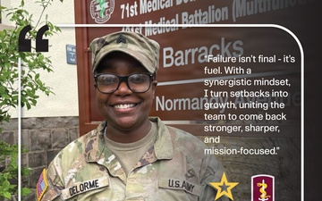 21st TSC Hero of the Week, Sgt. Fagine Delorme