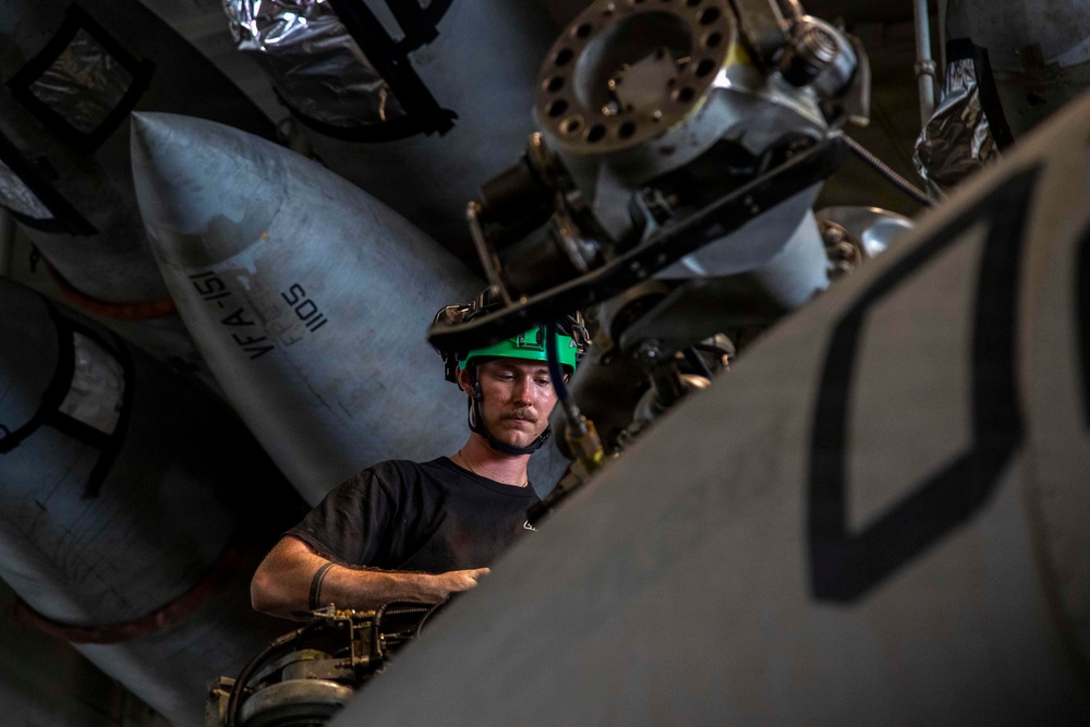 Abraham Lincoln Conducts Operations