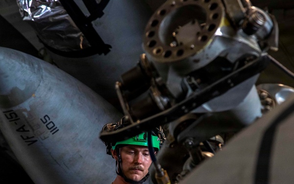 Abraham Lincoln Conducts Operations