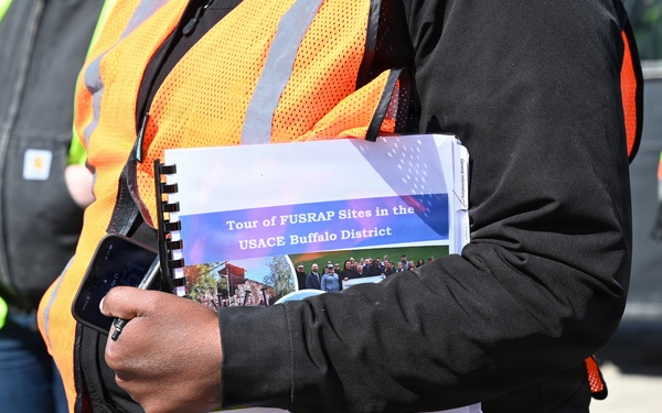 USACE Showcases Ongoing FUSRAP Mission During DOE Visit