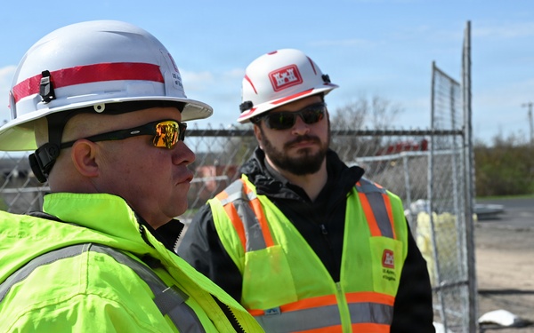 USACE Showcases Ongoing FUSRAP Mission During DOE Visit
