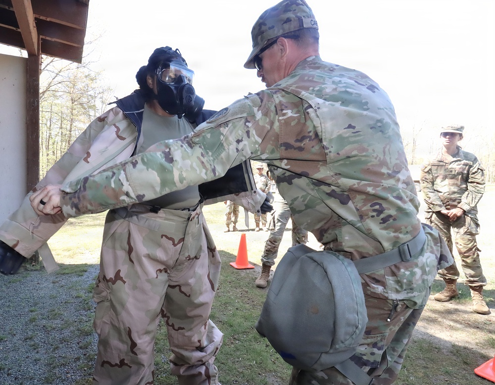 JB MDL- 231st Chemical Company Practices Decontamination Drills