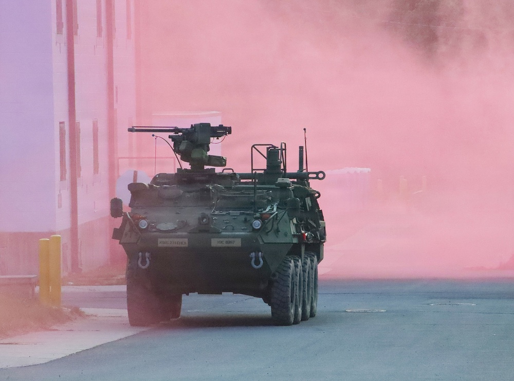 JB MDL- 231st Chemical Company Stryker Advances Through Smoke