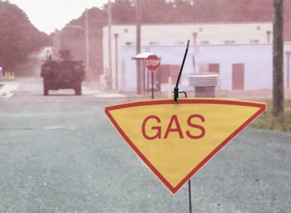 JB MDL- 231st Chemical Company Marks Contaminated Area