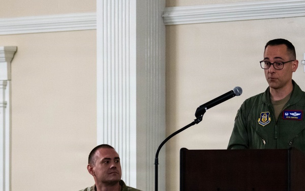 916th ARW leaders connect with Airmen and families