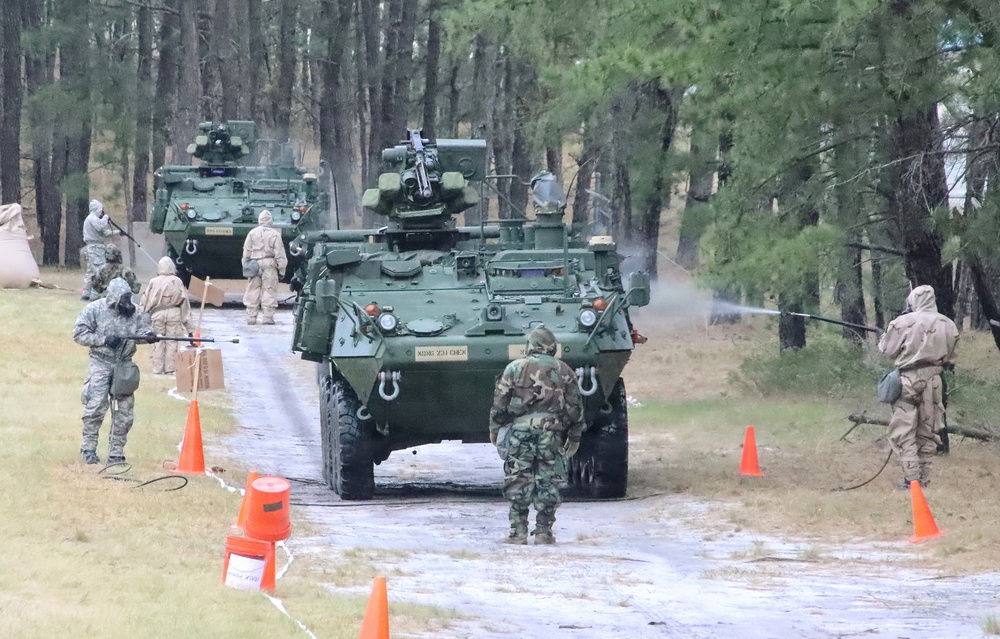 JB MDL- 231st Chemical Company Establishes Decontamination Line