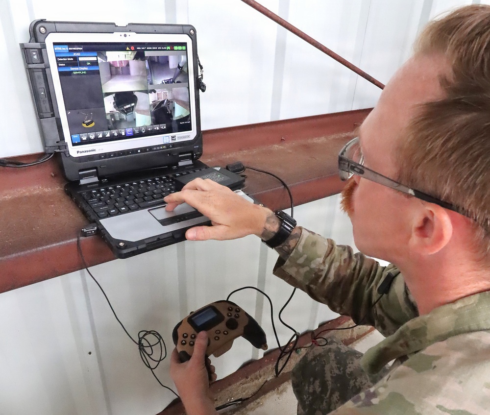 JB MDL- 231st Chemical Company  Utilizes the Manned Transportable Robotic System (MTRS)