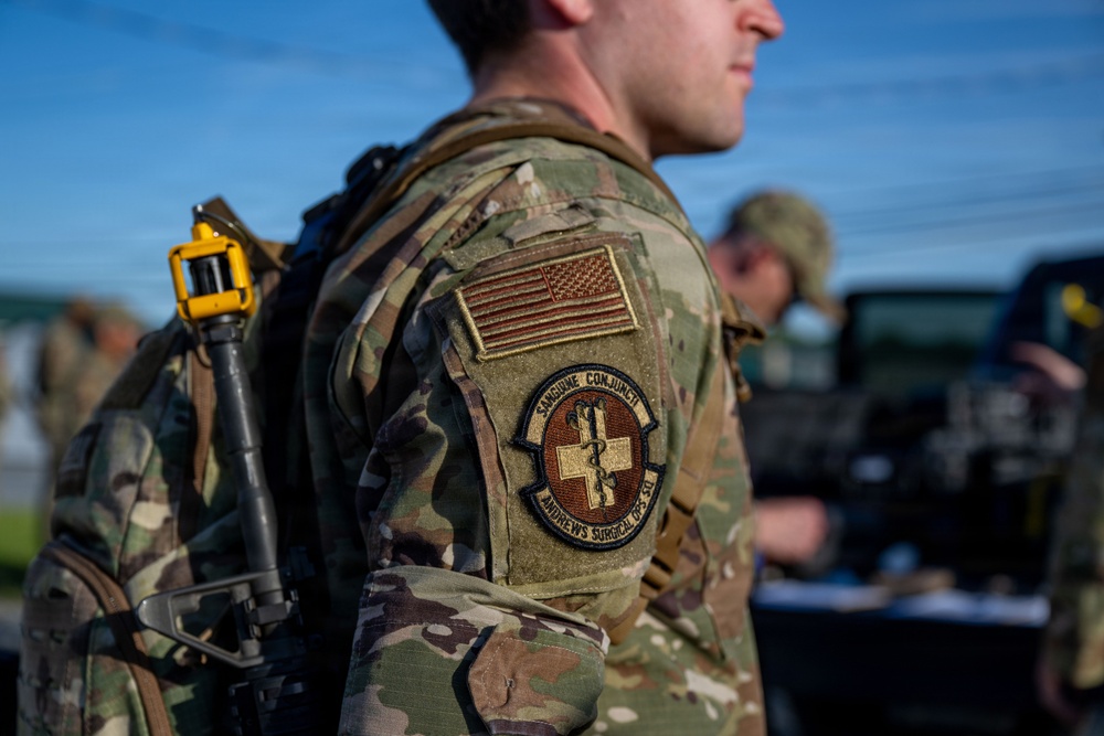 Airmen build, defend and sustain operations in Bivouac training exercise