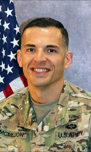 Maj. Joshua McMillion Headshot