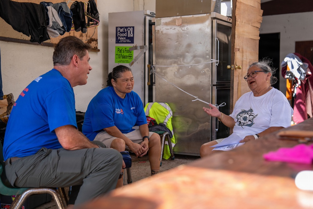 Assessing medical equipment needs on CNMI after Typhoon Sinlaku