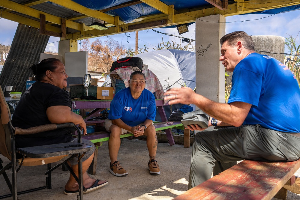 Assessing medical equipment needs on CNMI after Typhoon Sinlaku
