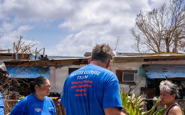 Assessing medical equipment needs on CNMI after Typhoon Sinlaku