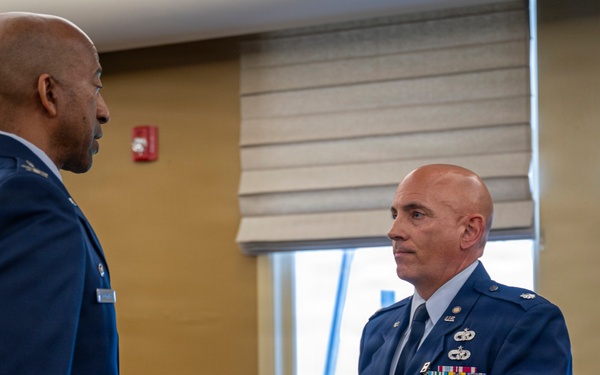Lt. Col. Frank Mercurio retirement