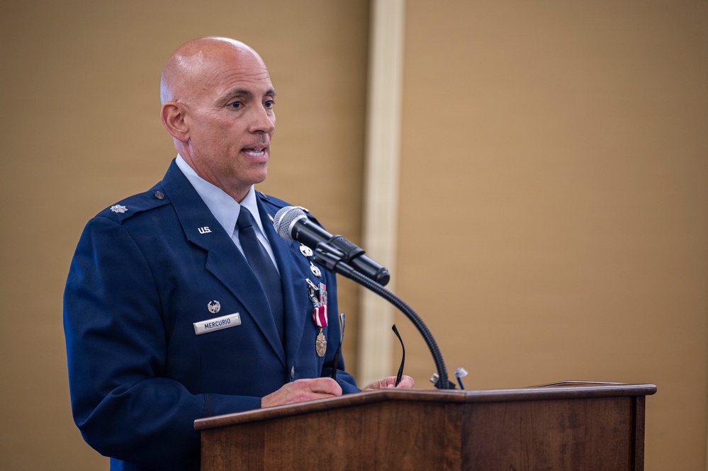 Lt. Col. Frank Mercurio retirement