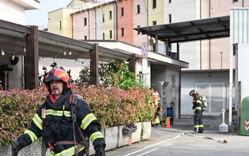 USAG Italy Tests Response to Natural Disaster