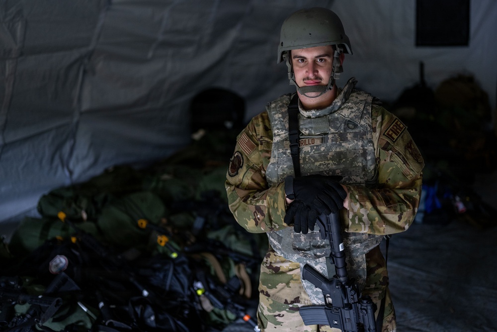 JBA Airmen strengthen expeditionary skills in Bivouac field exercise