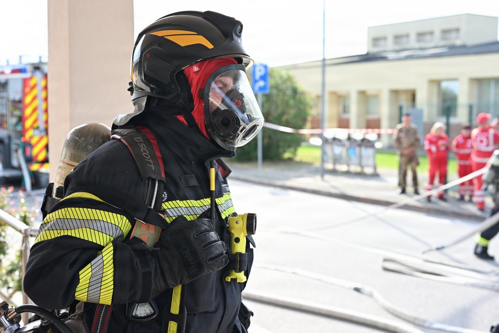 USAG Italy Tests Response to Natural Disaster
