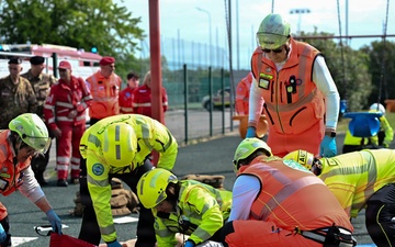 USAG Italy Tests Response to Natural Disaster