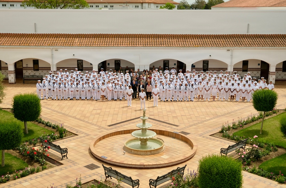 NMRTC Rota Highlights Tradition, Readiness During Dress White Inspection