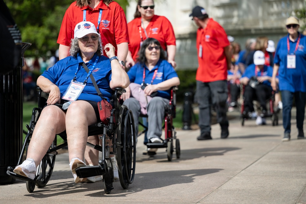 All Female Honor Flight Visits ANC