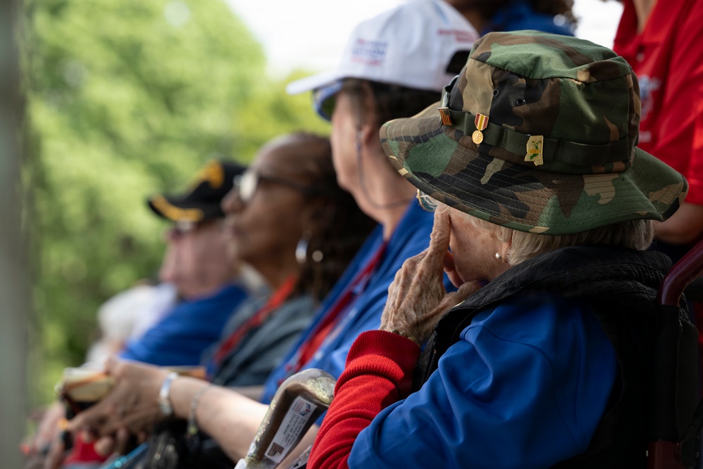 All Female Honor Flight Visits ANC