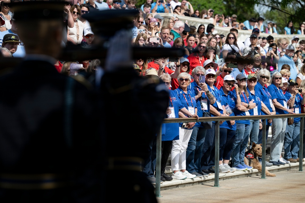 All Female Honor Flight Visits ANC
