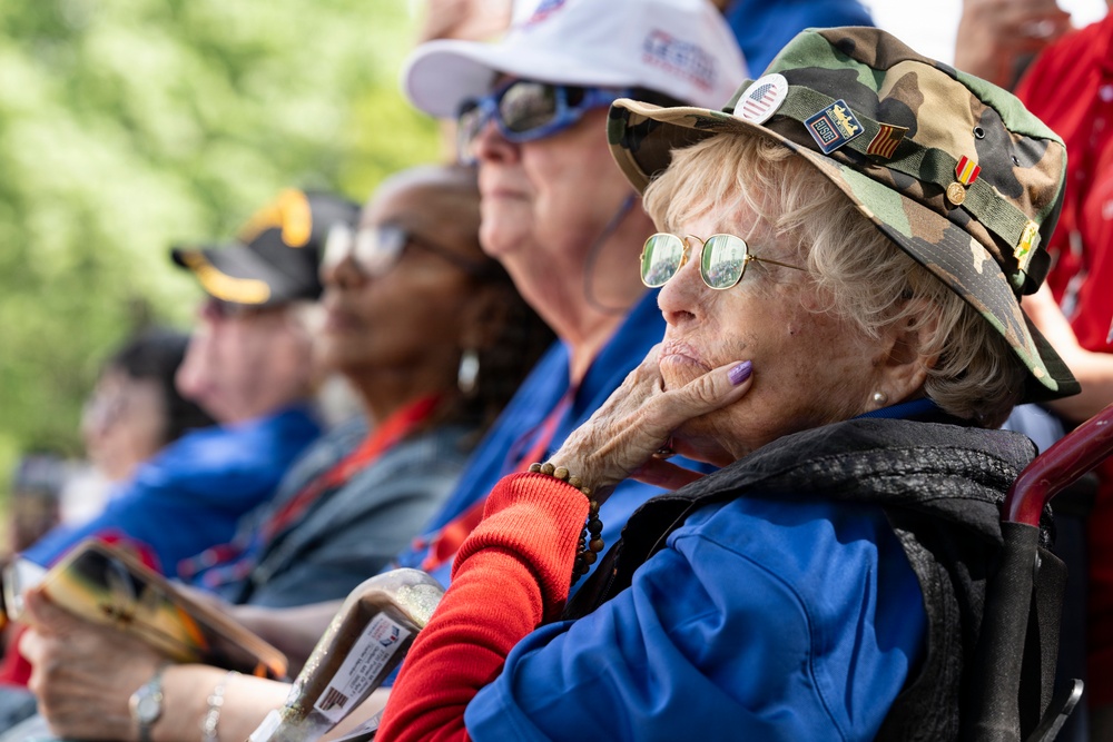 All Female Honor Flight Visits ANC
