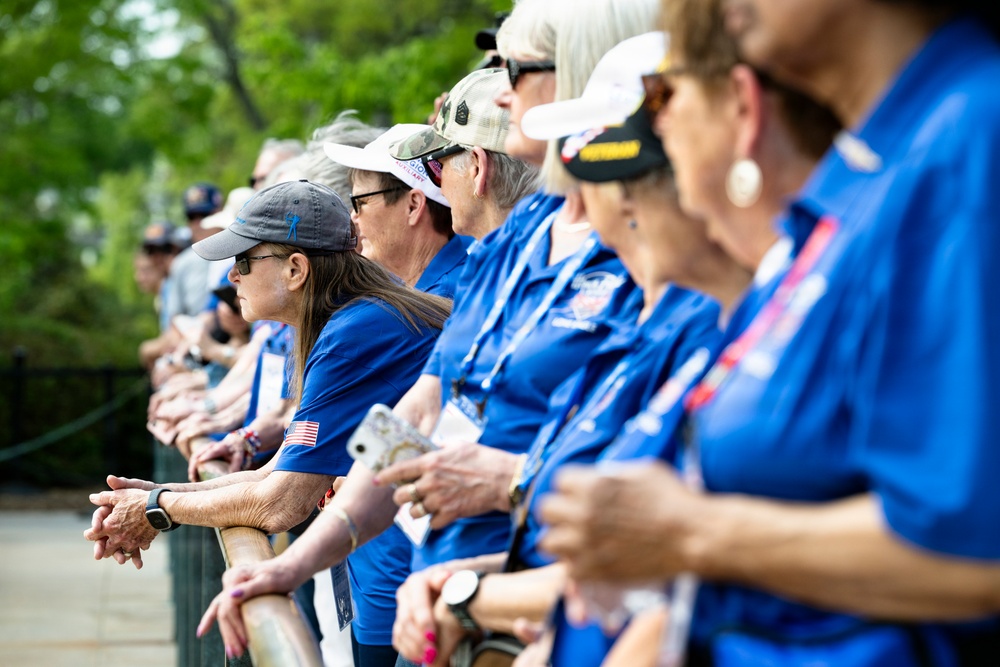 All Female Honor Flight Visits ANC
