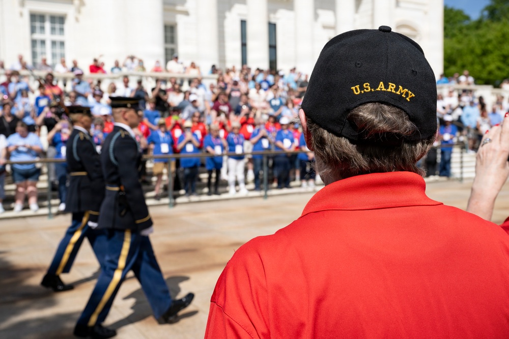 All Female Honor Flight Visits ANC
