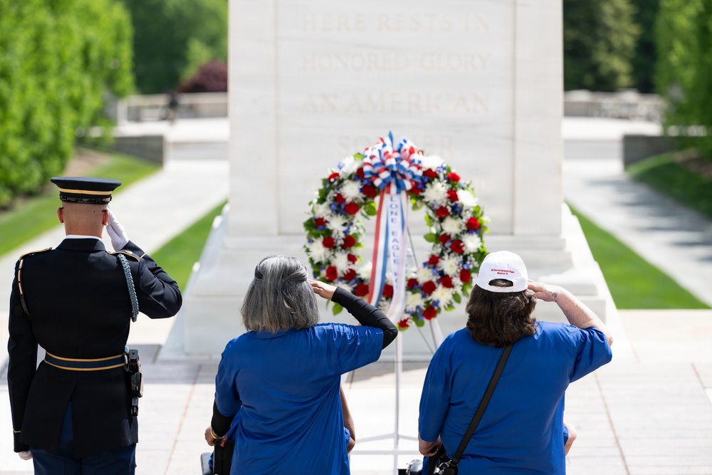 All Female Honor Flight Visits ANC