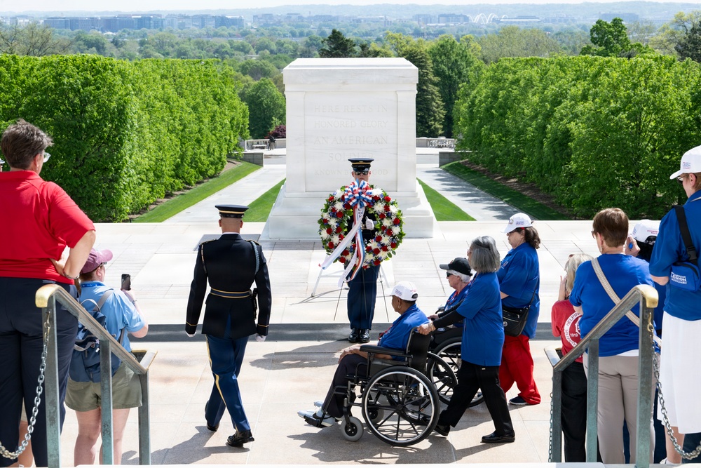 All Female Honor Flight Visits ANC
