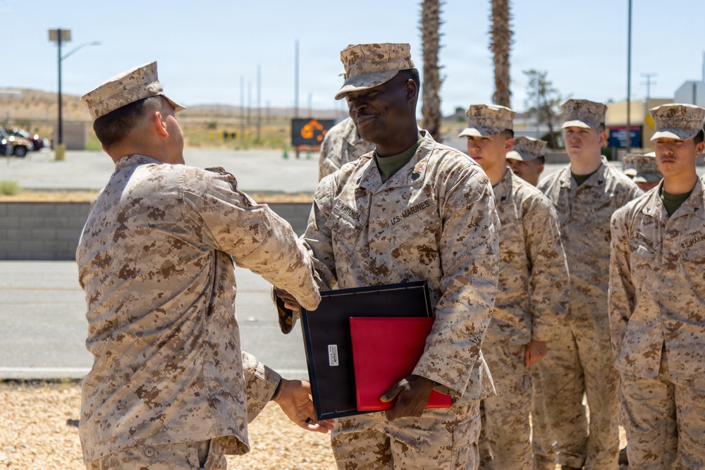 Sgt. Joseph Kwitonda's award formation