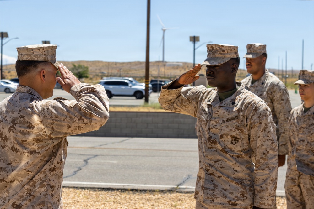 Sgt. Joseph Kwitonda award formation