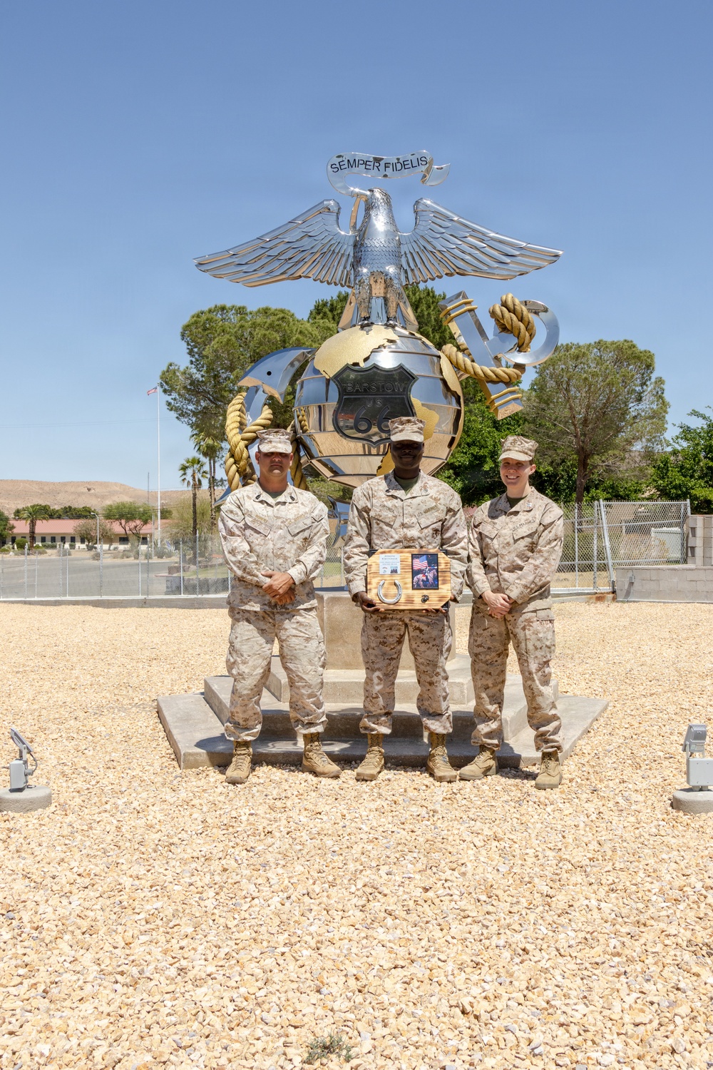 Sgt. Joseph Kwitonda's award formation
