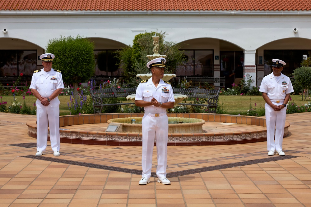 NMRTC Rota Highlights Tradition, Readiness During Dress White Inspection