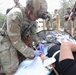 JB MDL- 2nd Stryker Brigade Combat Team Soldier Treats for Shock at 1-254th Regiment Course
