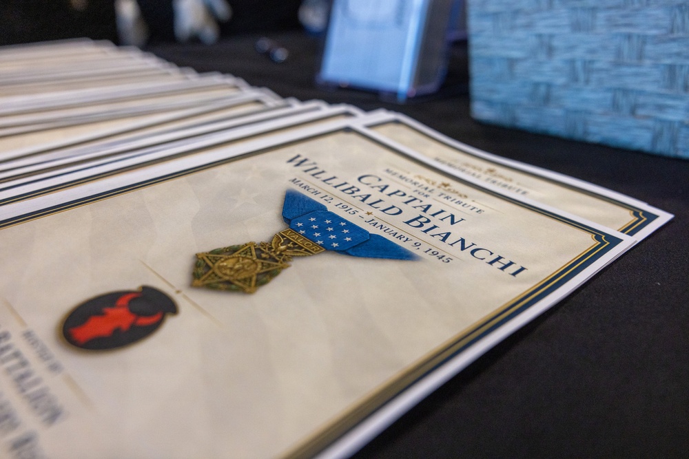 WWII Medal of Honor recipient Capt. Willibald Bianchi laid to rest