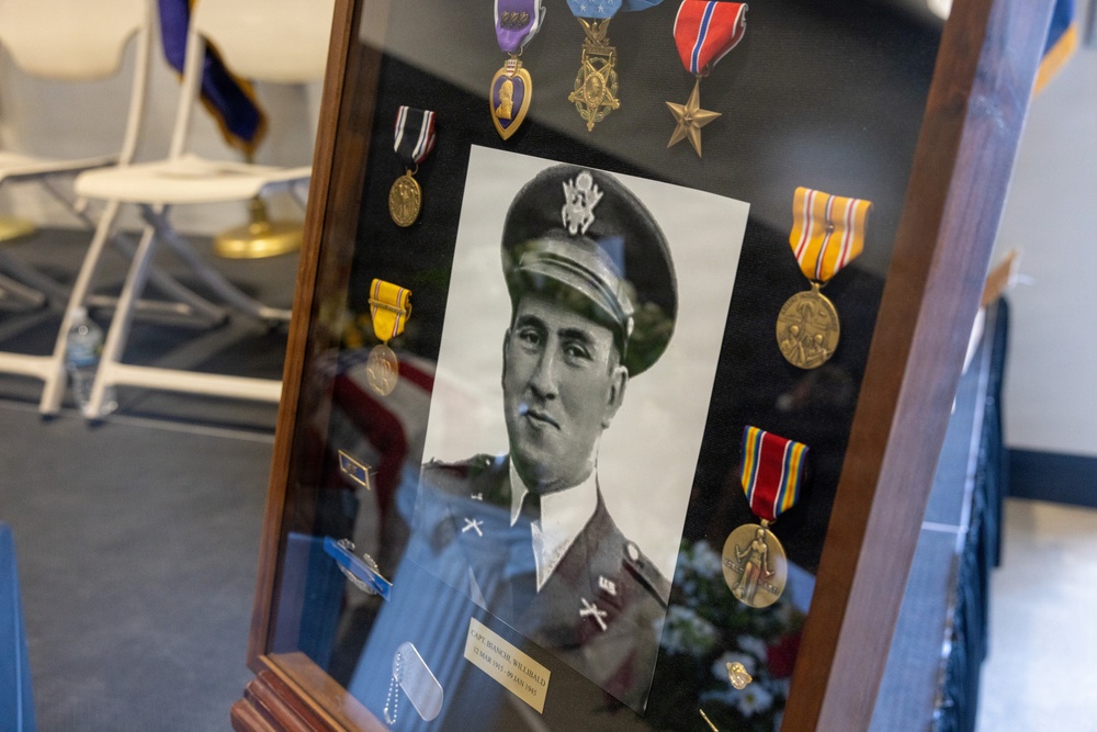 WWII Medal of Honor recipient Capt. Willibald Bianchi laid to rest
