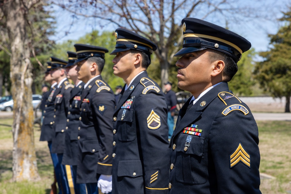 WWII Medal of Honor recipient Capt. Willibald Bianchi laid to rest