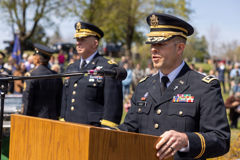 WWII Medal of Honor recipient Capt. Willibald Bianchi laid to rest