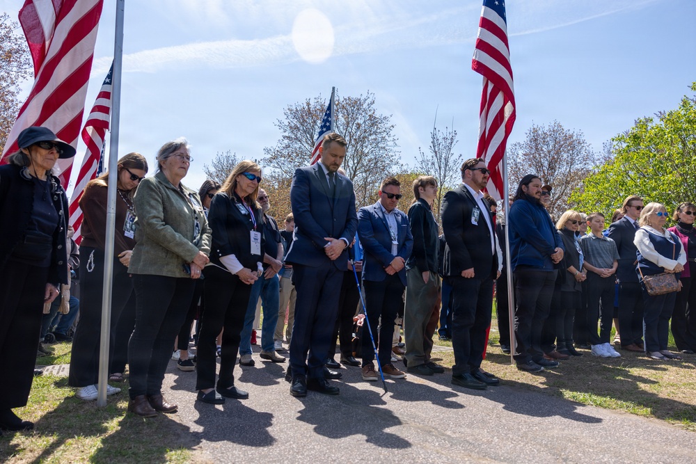 WWII Medal of Honor recipient Capt. Willibald Bianchi laid to rest