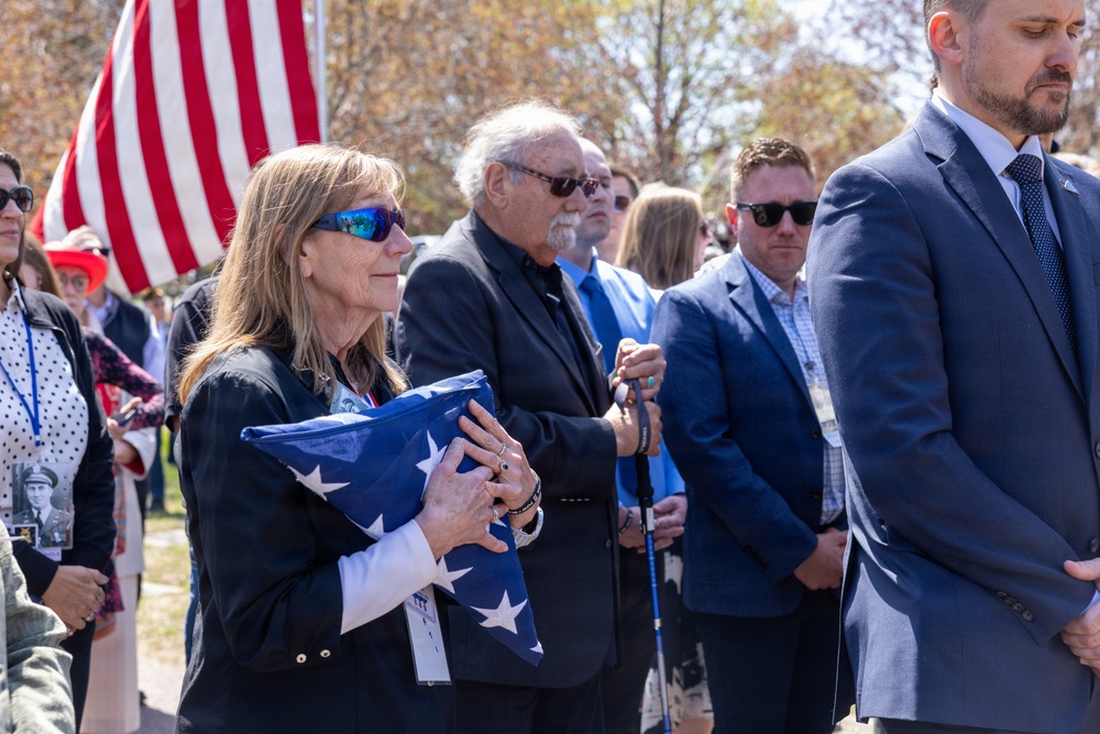 WWII Medal of Honor recipient Capt. Willibald Bianchi laid to rest