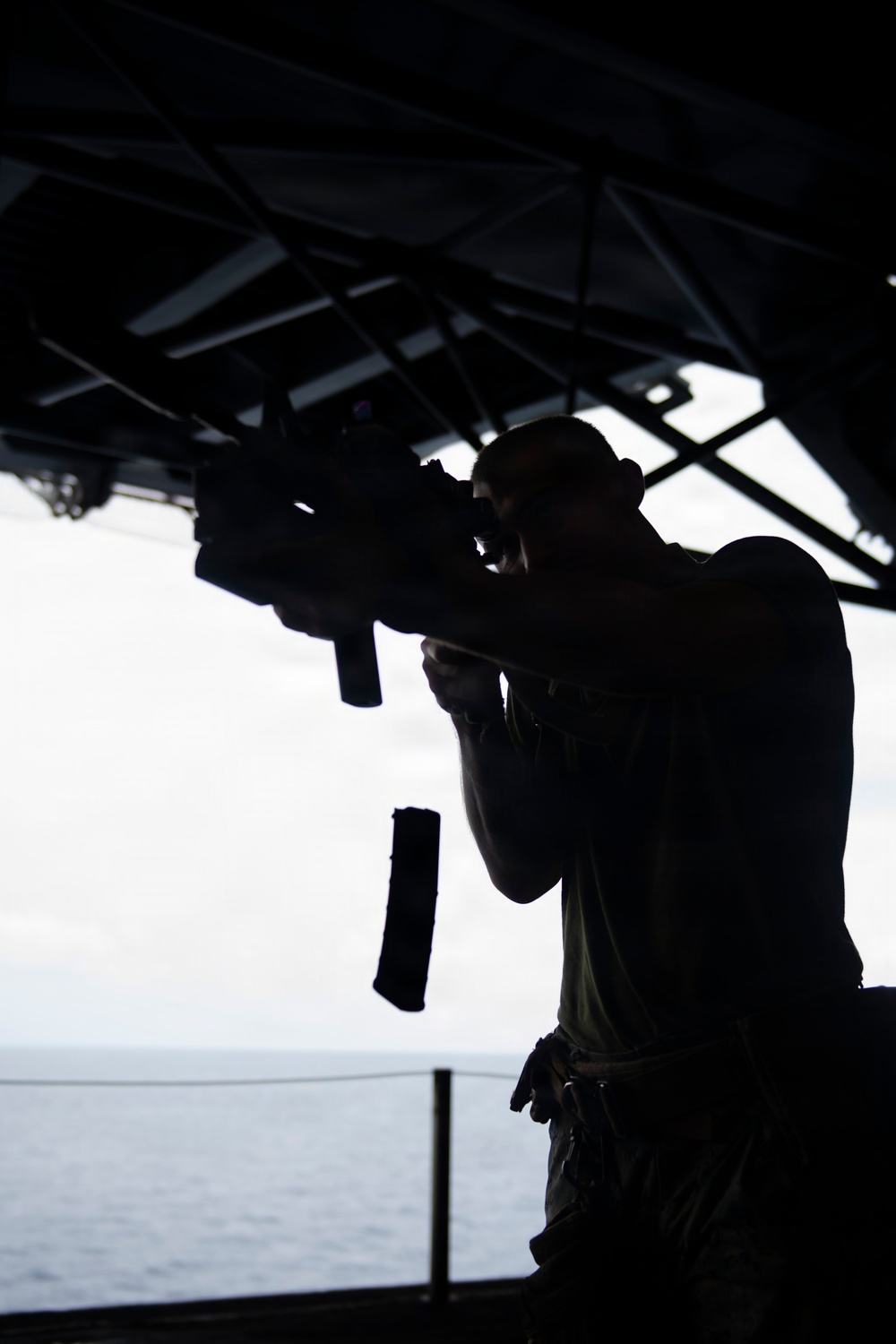 11th MEU Conducts MOUT Training Aboard USS Boxer