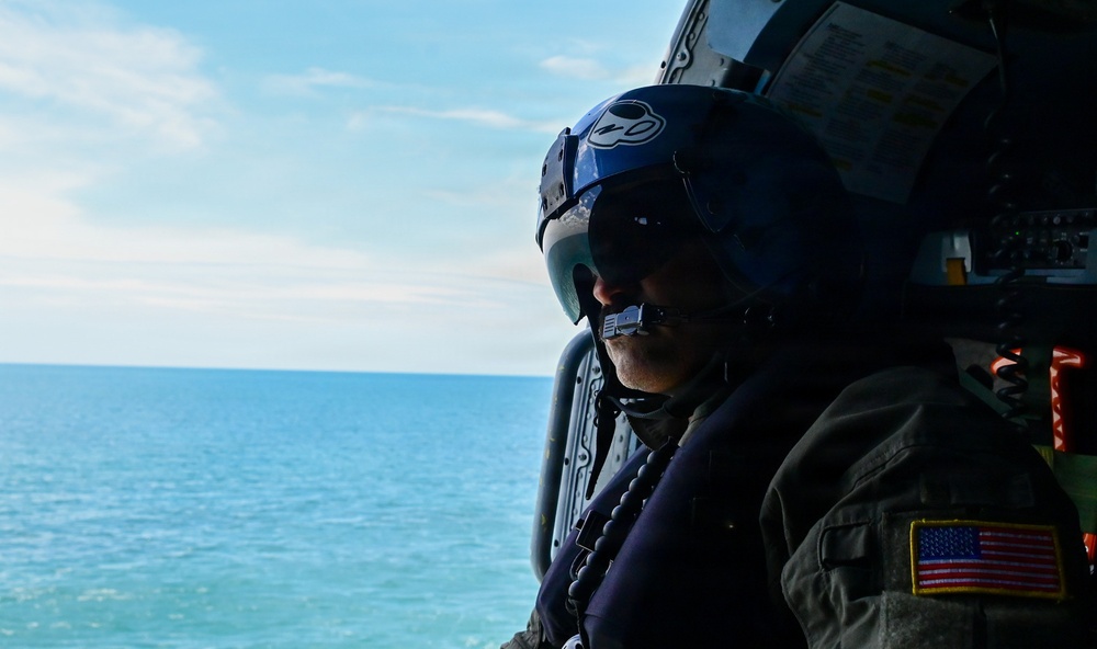 Coast Guard Air Station Clearwater conduct search and rescue training